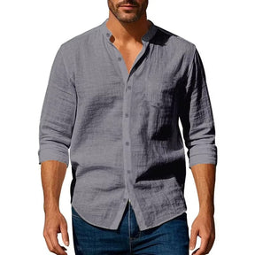 Camisa premium de linho sofisticada!